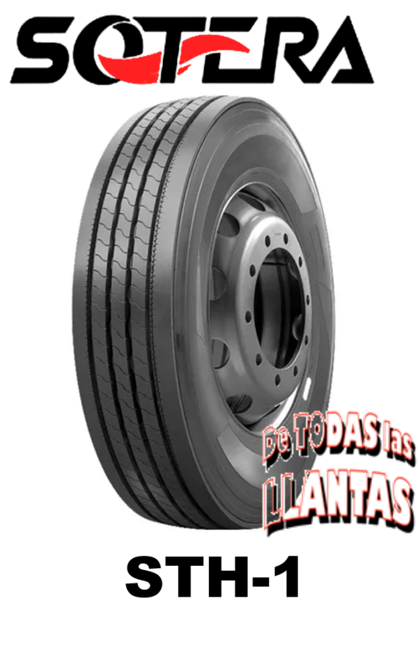 11R24.5 149/146M TL 16 capas Marca SOTERA Modelo STH-1 (direccional)