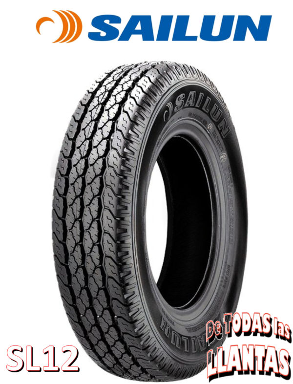 195R15 C 106/104S de 8 Capas Marca SAILUN Modelo SL12