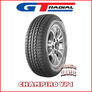 Portada de producto Llanta Marca GT RADIAL Modelo CHAMPIRO VP1