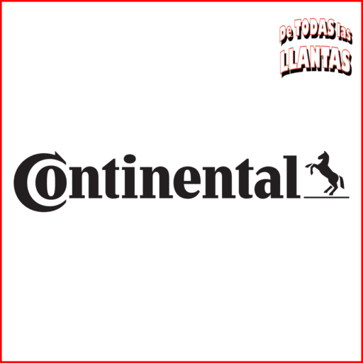 Logo de la marca de llantas continental en la página www.detodaslasllantas.com