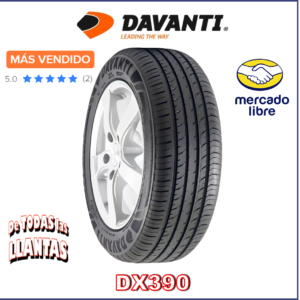 "Imagen de la llanta Davanti DX390, neum&aacute;tico de alto rendimiento dise&ntilde;ado para brindar una conducci&oacute;n c&oacute;moda y segura en diversas condiciones."
