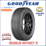 "Imagen de la llanta Goodyear Eagle Sport 2, neumático de alto rendimiento con excelente tracción y maniobrabilidad."