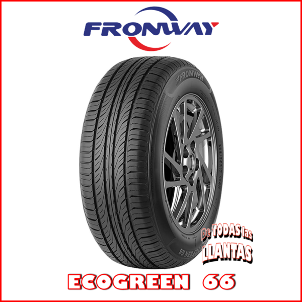 Llanta FRONWAY ECOGREEN 66 - Rendimiento eficiente 195/55R15.