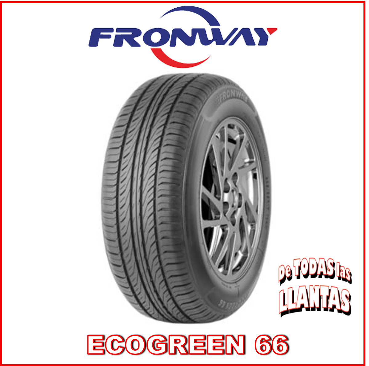 "Llanta Fronway EcoGreen 66"