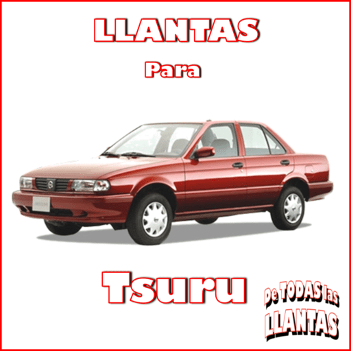Llantas para Nissan Tsuru en diferentes medidas y estilos