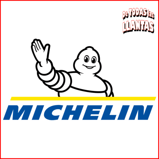 Logo Michelin de la página de Marcas de llantas: MICHELIN en www.detodaslasllantas.com