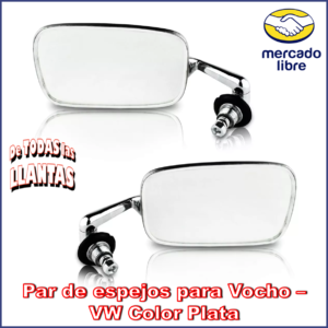 Par de espejos para Vocho - ML