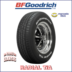 "Llanta BFGoodrich T/A 155/80R15: Rendimiento excepcional para tu vehículo."