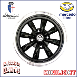 Rin SPORTIVA-MINILIGTH NEGRO ML