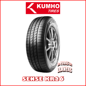 Llanta Marca KUMHO Modelo SENSE KR26