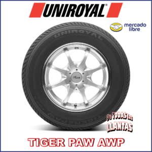 "Foto de la llanta Uniroyal Tiger Paw 155/80R15: Garantiza un manejo cómodo y eficiente en tu vehículo."