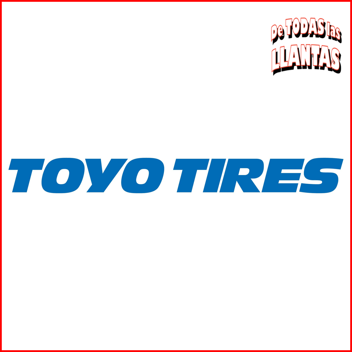 Llantas TOYO TIRES para auto y